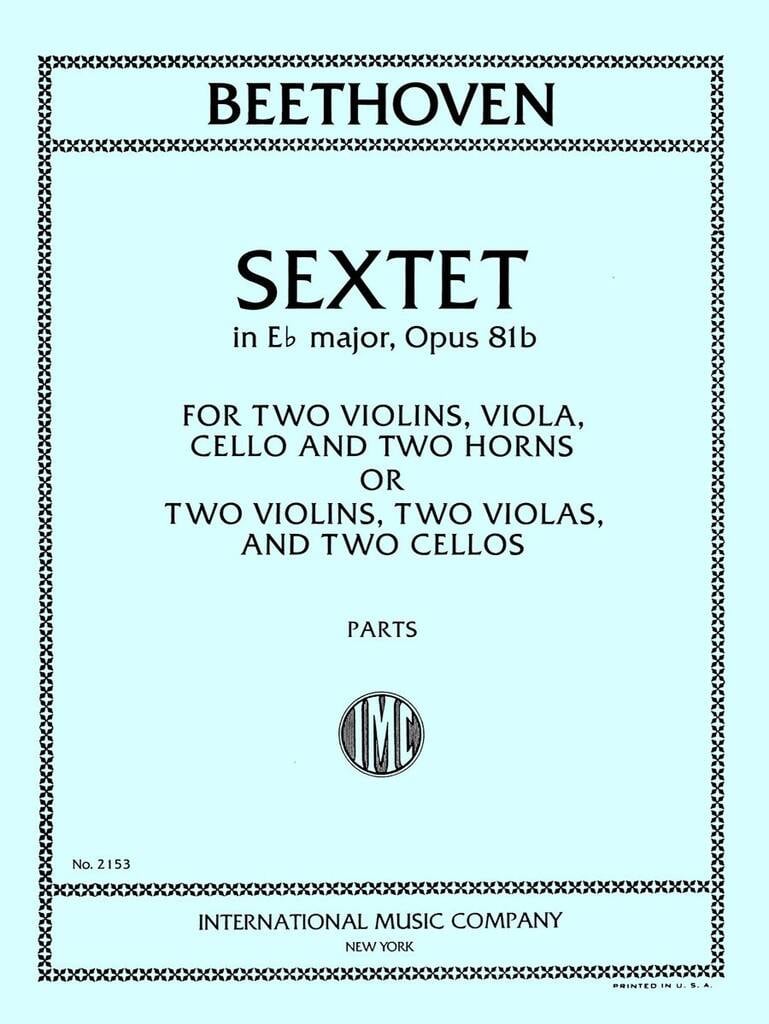 Sestetto Mi B. Op. 81 B 2